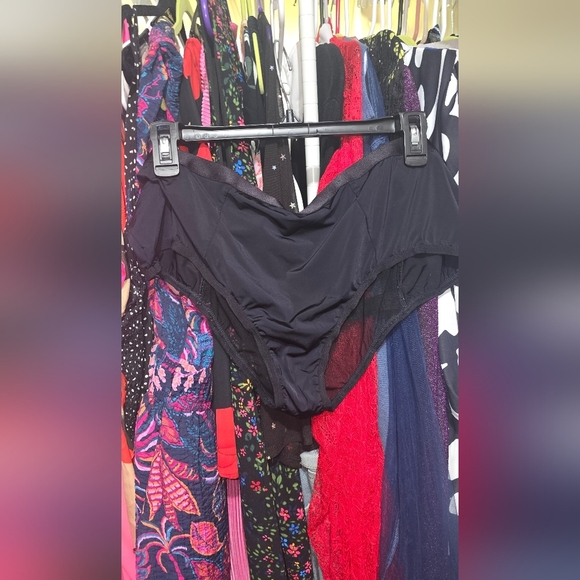 🍁Torrid 46c Bra 3x Panty  Tara Lynn - Microfiber Strappy Push-Up Plunge Bra Set - Picture 7 of 10